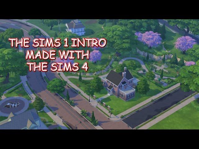 Machinima - The sims 1 Intro on The sims 4!