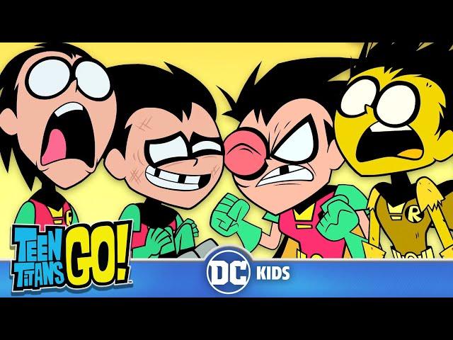 Robin's MANY Injuries  | Teen Titans Go! | @dckids