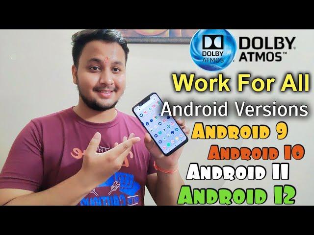 Install Dolby Atmos In Android Root Required Work on AOSP and all MIUI For All Android Version