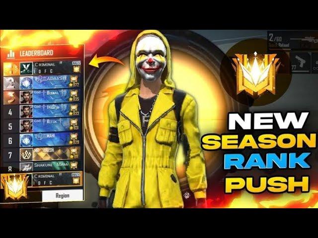 Free Fire New Season Rank Push Live || #GamingLive #LiveStreamGaming #GamingCommunity #LetsPlayLive