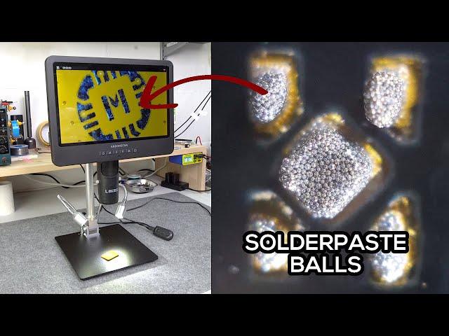 My new soldering microscope: The Andonstar AD249S-M | makermoekoe