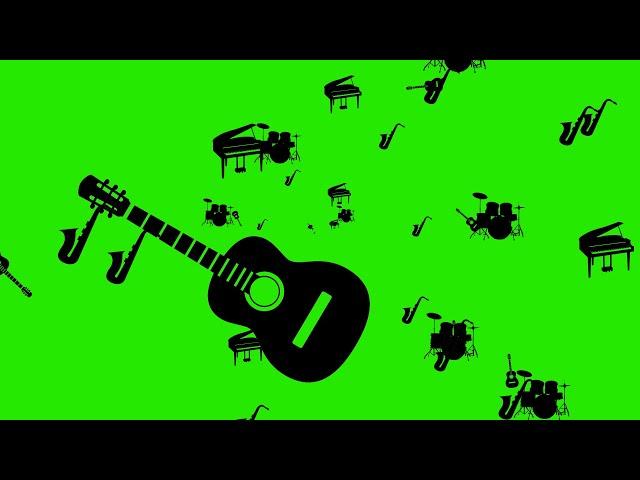 Green Screen | Music Instruments