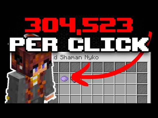 This New Mayor Update Makes 304,523 Coins Per Click - Hypixel Skyblock EarlyGame Money Making Method