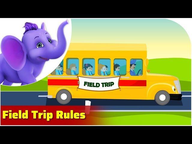 Field Trip Safety Rules | Safety Rule Songs | 4K | Appu Series