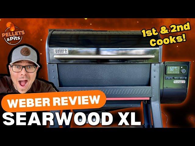 ALL NEW Weber Searwood XL 600 - REVIEW and 1st/2nd Cooks!