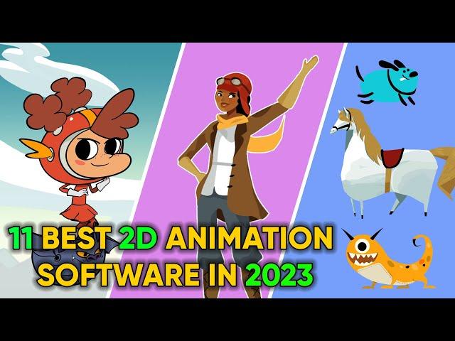 11 best 2d animation software in 2023