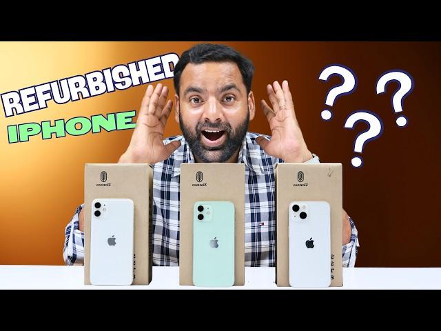 I Bought Refurbished iPhone 11, 12 & 13 from ControlZ - BEST or WORST ?