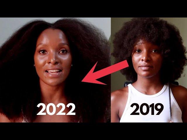 MY 4C/4B NATURAL HAIR JOURNEY TO WAIST LENGTH | w/ Videos included