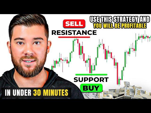 The Only Support & Resistance Trading Strategy You Will Ever Need (In Under 29 Minutes...)