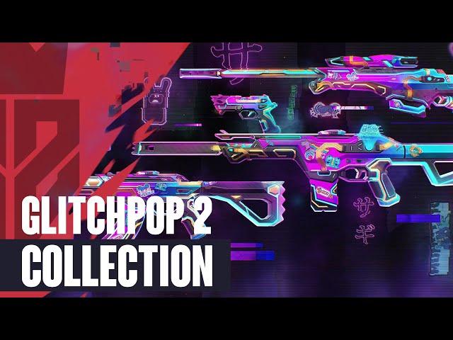 Glitchpop Skins Showcase [4K] - Valorant Glitchpop Collection