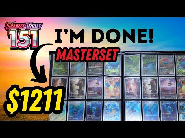 How did I build 151 English Master Set? Exclusive! New Binder Layout 