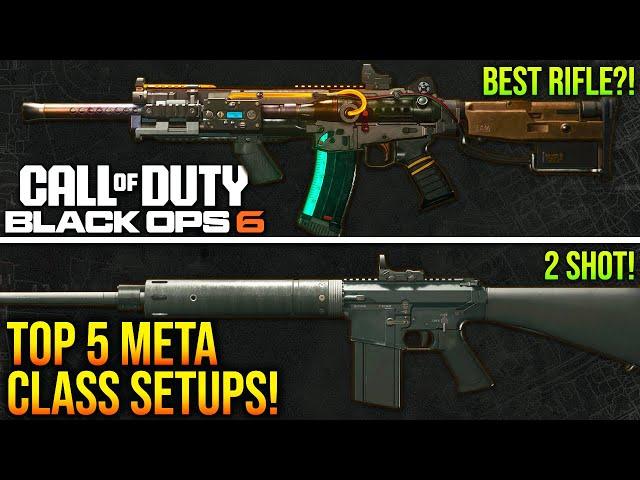 Black Ops 6: New TOP 5 BEST CLASS SETUPS You NEED To Use! (BO6 META Weapons)