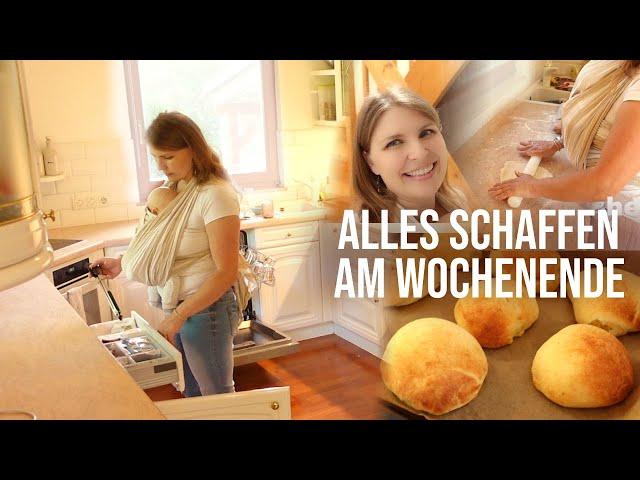 Viele Kinder = wenig Schlaf: Familien-Vlog mit viel Haushalt am Wochenende