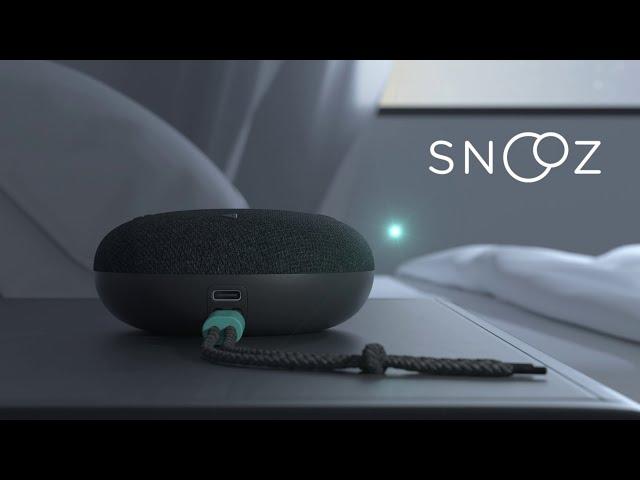 SNOOZ Go Travel White Noise Machine & Bluetooth Speaker