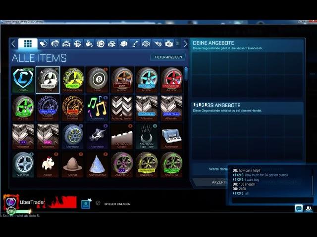 Scammer - Rocket League Trading