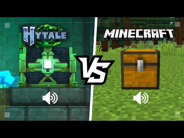 Hytale Sounds vs Minecraft Sounds