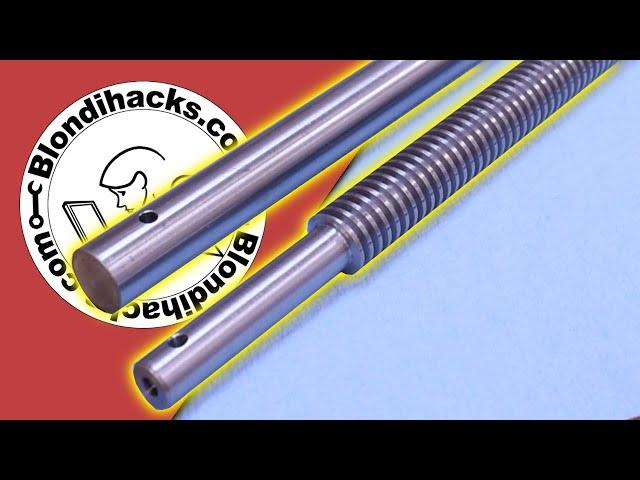 Acme Thread Cutting! Making a Float-Lock Vise, Part 1