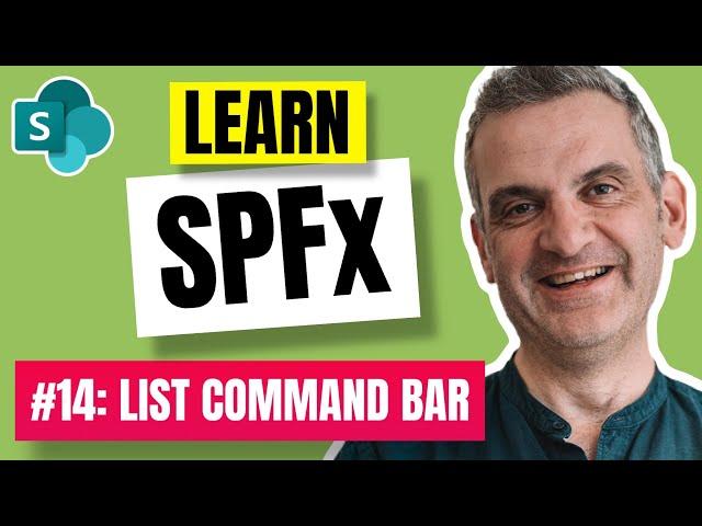 List View Command Bar Customizers | SharePoint Framework for Beginners (SPFx) 2021 E14