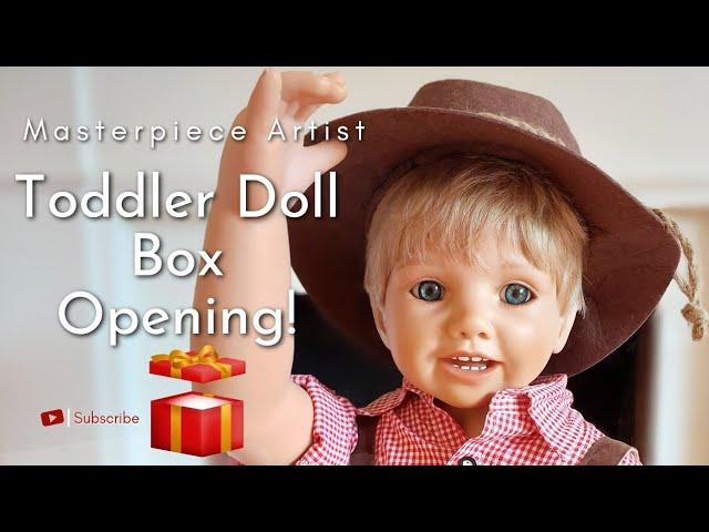 ️ BOX OPENING! Masterpiece Artist Luis TODDLER DOLL by Ashton Drake Galleries!