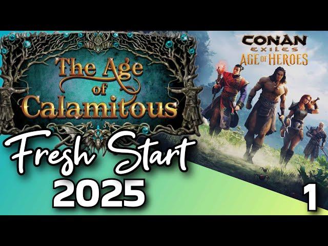 Conan Exiles | Age of Calamitous - Fresh Start 2025 | Getting Started Tutorial Island