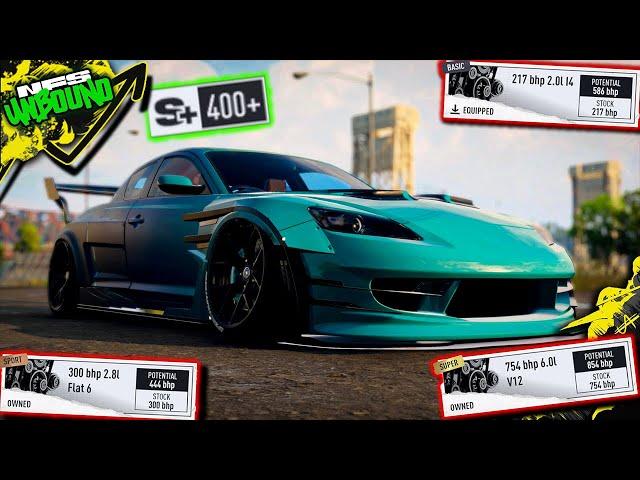 Best Engine Swap for S+ Tier | Mazda RX-8 | Need For Speed Unbound