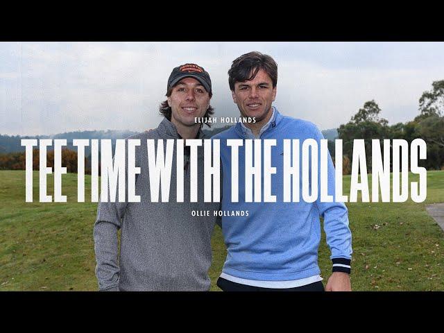 We joined the Hollands brothers on their golf day!