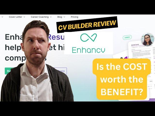 CV Builder Review: EnhanceCV