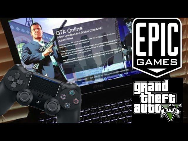 How to use PS4 controller on EPIC GAMES ( EASY STEPS )