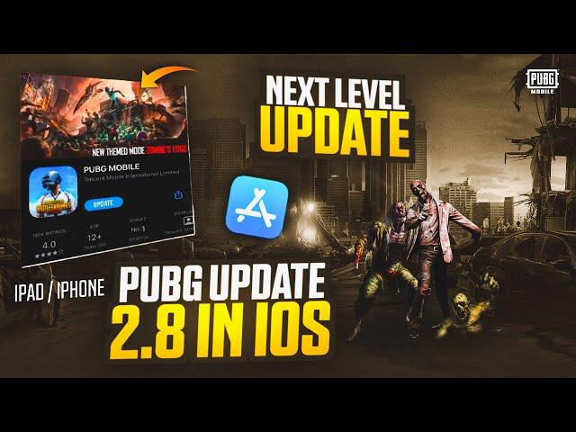 How to update pubg in iPhone | update pubg 2.8 in iPhone| pubg 2.8 update not showing in App Store