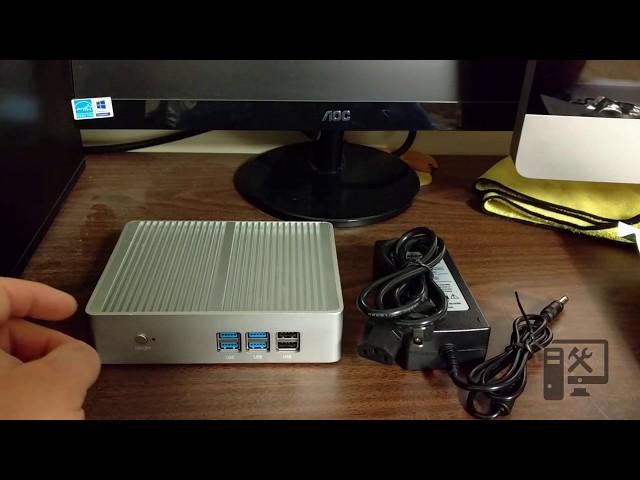 xcy i3 8gb ram 128 gb ssd fanless mini pc unboxing