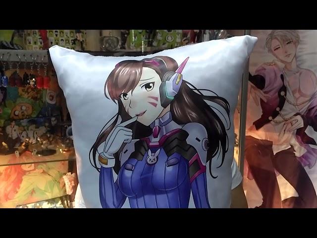 дакимакура подушка файфу с героями overwatch