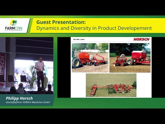 FarmCon 18 - Dynamics and Diversity in Product Development