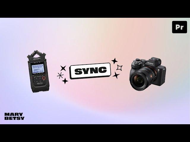 Auto-sync multiple video + audio clips in Premiere Pro