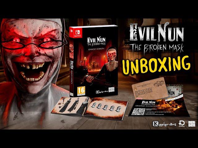 UNBOXING  EVIL NUN: THE BROKEN MASK  UNHOLY EDITION  for NINTENDO SWITCH 