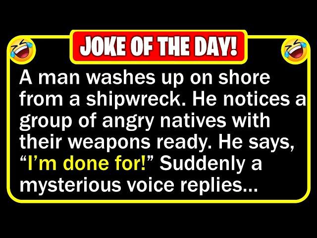  BEST JOKE OF THE DAY! - A shipwreck survivor washes up on an island beach... | Funny Jokes