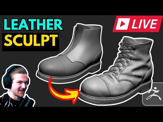 How Pros Sculpt Details in ZBrush LIVE DEMO