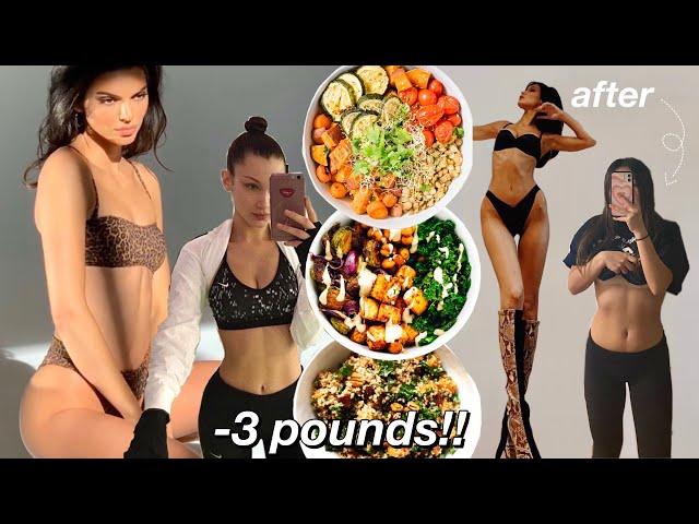 TRYING THE VICTORIA SECRET MODEL DIET FOR A WEEK!! *SHOCKING RESULTS*