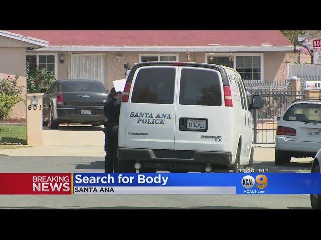 Cadaver Dogs Search Santa Ana Home After Bones Are Found