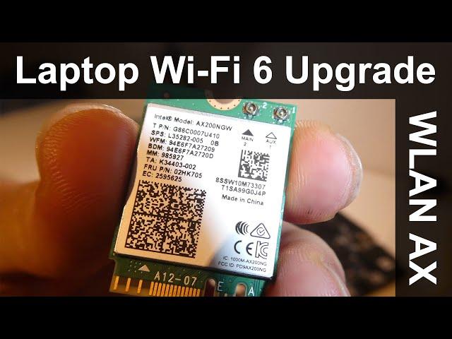 Upgrade auf Wi-Fi 6 (WLAN AX) im Laptop nachrüsten? Lenovo und HP booten nicht mehr! Unauthorized?!