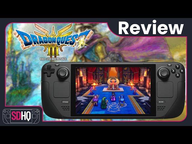 Dragon Quest 3 HD-2D Remake Steam Deck Performance Review - The Best Way To Play The Classic JRPG