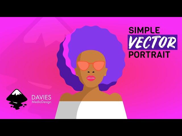How to Make a Simple Vector Portrait from a Photo in Inkscape
