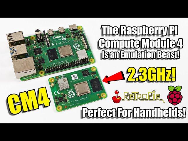 The Compute Module 4 Is an Emulation Beast! Raspberry Pi CM4 Review