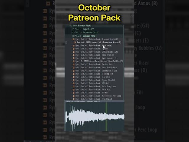 October Patreon Pack