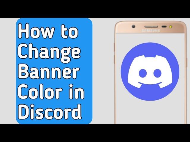 How to Change Banner Color in Discord (android)