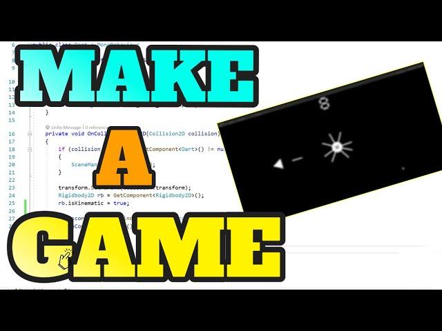 How to make a Video Game  | For Beginners | Unity 2022. | FULL TUTORIAL