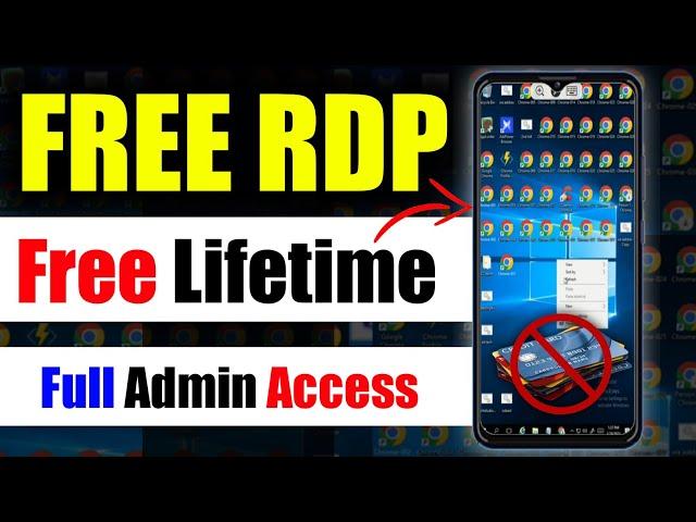 How To Get Free Windows RDP In 2025 | No Credit Card   No Debit Card | Free RDP