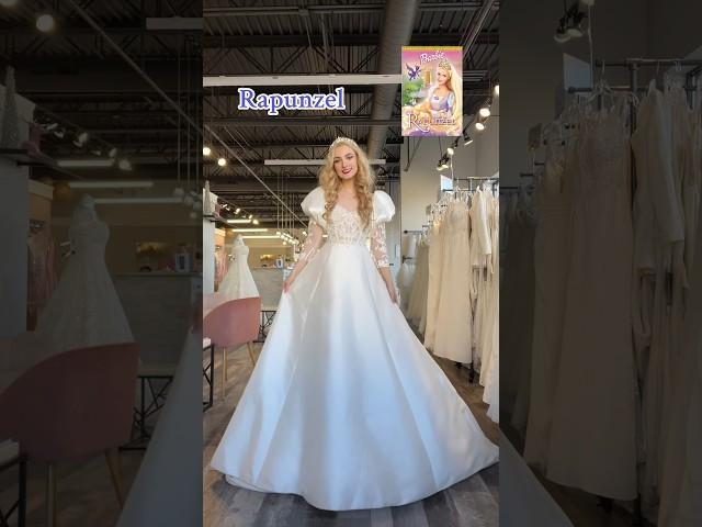 Wedding dresses inspired by Barbie movies part 2 #weddingdress #barbiemovies