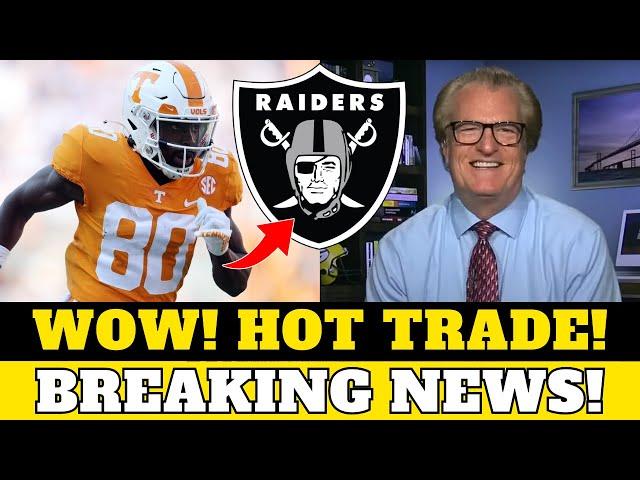 SIGNED CONTRACT! WHAT HE SAID TOOK EVERYONE BY SURPRISE! LAS VEGAS RAIDERS NEWS TRADE