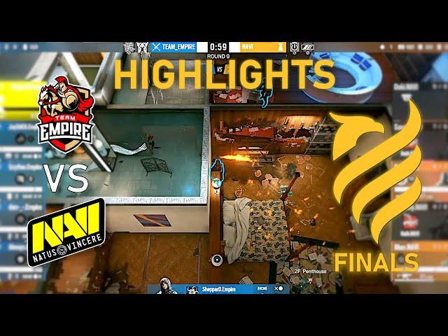 Empire vs NaVi - HIGHLIGHTS - Semifinals - EUL Finals 2021 - R6 Esport