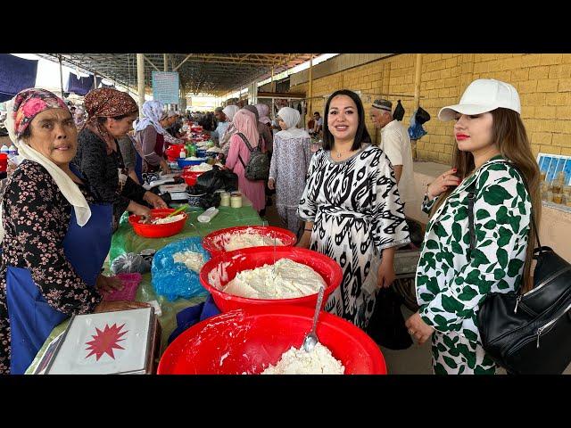 UZBEKISTAN! Cheap BAZAR and STREET FOOD! Healing BOW! Barbecue, Plov, Shurpa!